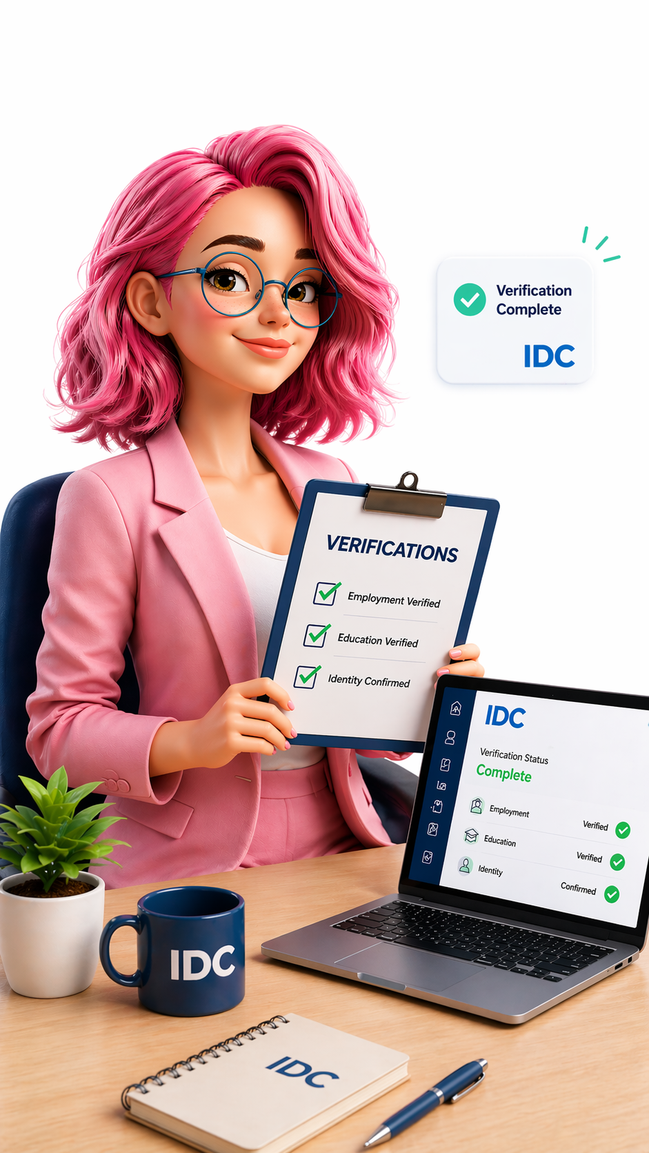 ID Clearance employment and credential verification workflow